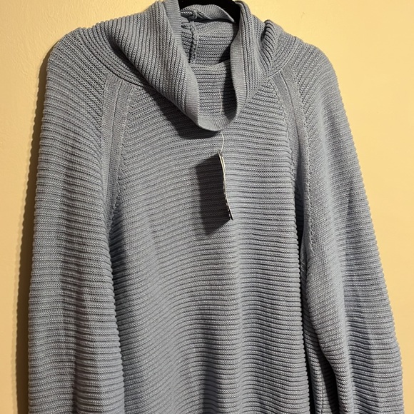 NWT XXL cowl neck cotton sweater - Picture 3 of 7